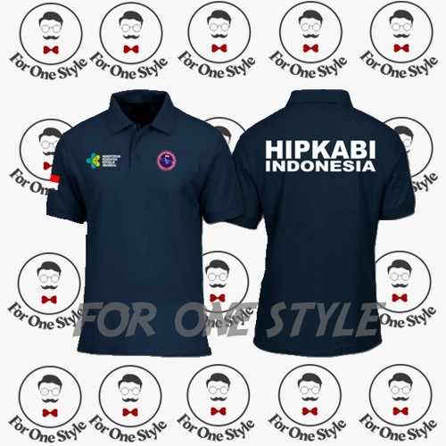 POLO SHIRT HIPKABI INDONESIA KEMENKES LOGO KAOS KERAH PERAWAT KAMAR BEDAH