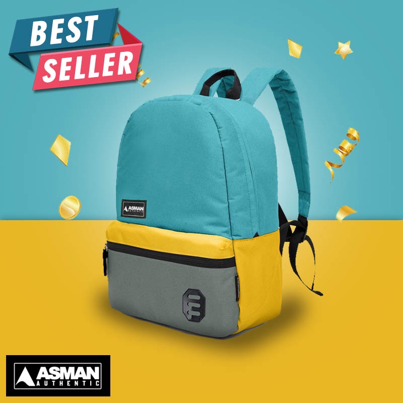 Asman Official - Tas Ransel Pria Wanita Tas Laptop | Kasual Original