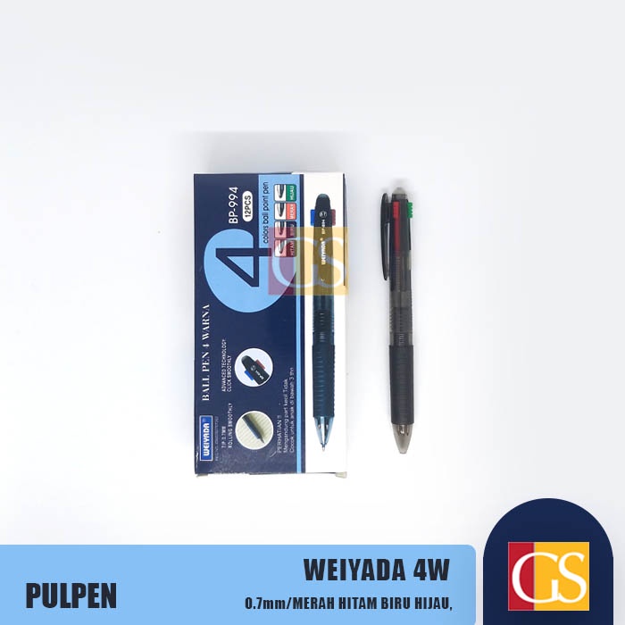 

PULPEN 4 WARNA WEIYADA ( 1pcs)