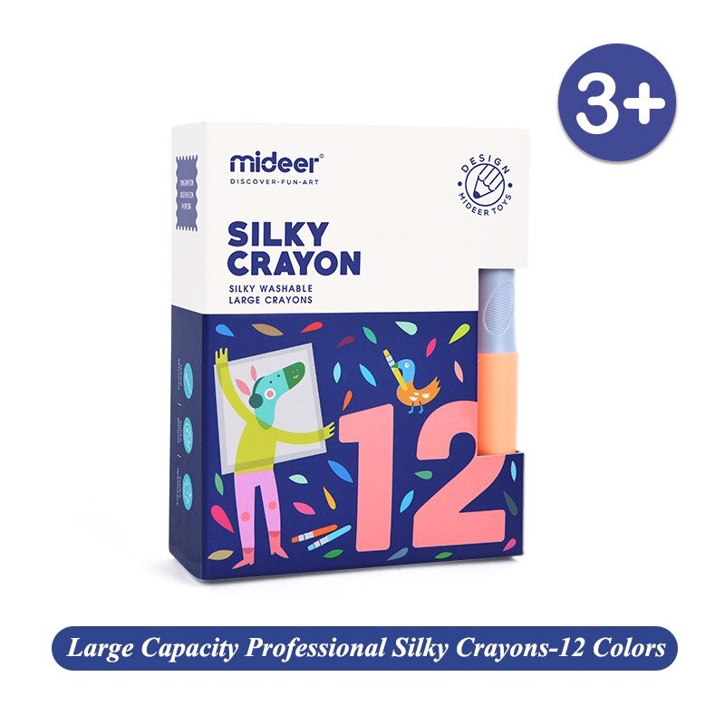 

RB Mideer Silky Crayon / Colors Drawing Painting Watercolor Art Marker Pens