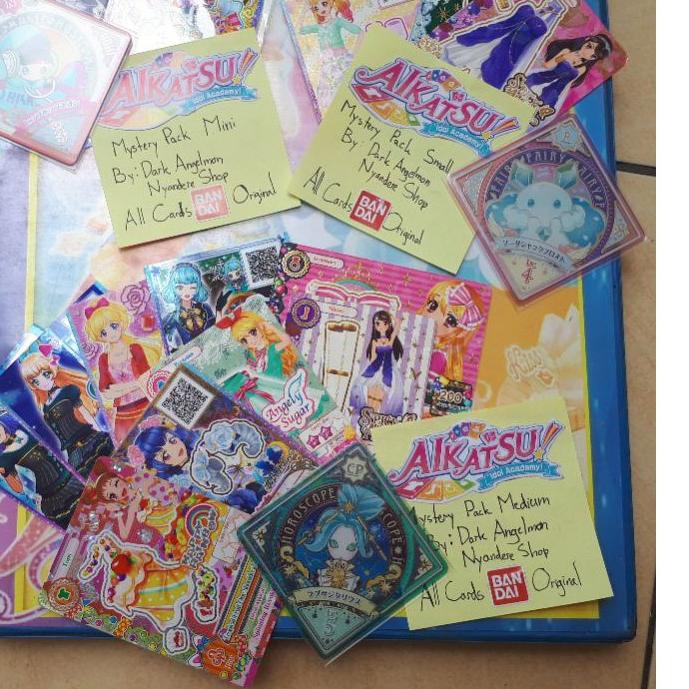 BRANDS FESTIVAL Aikatsu Mystery Pack Random Kartu Indonesia Indo Card Jepang Normal Rare Premium CP