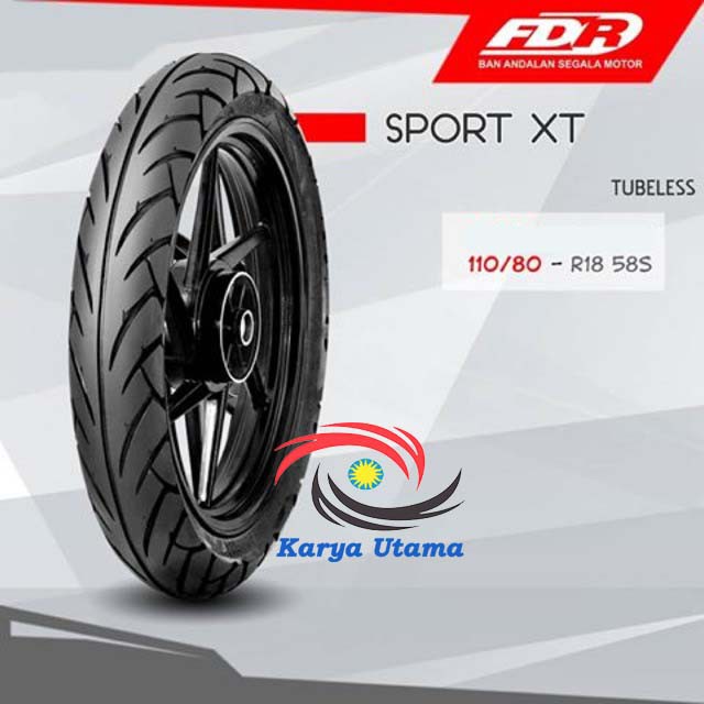 Ban Luar Federal FDR 110/80-18 110/80 Ring 18 Tubeless Tubles Sport XT TL