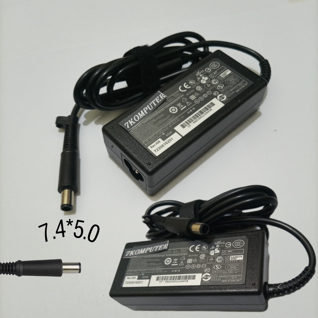 Charger Adaptor Laptop 65W AC 18.5V 3, 5A HP COMPAQ PRESARIO CQ60 CQ61 CQ70 CQ71