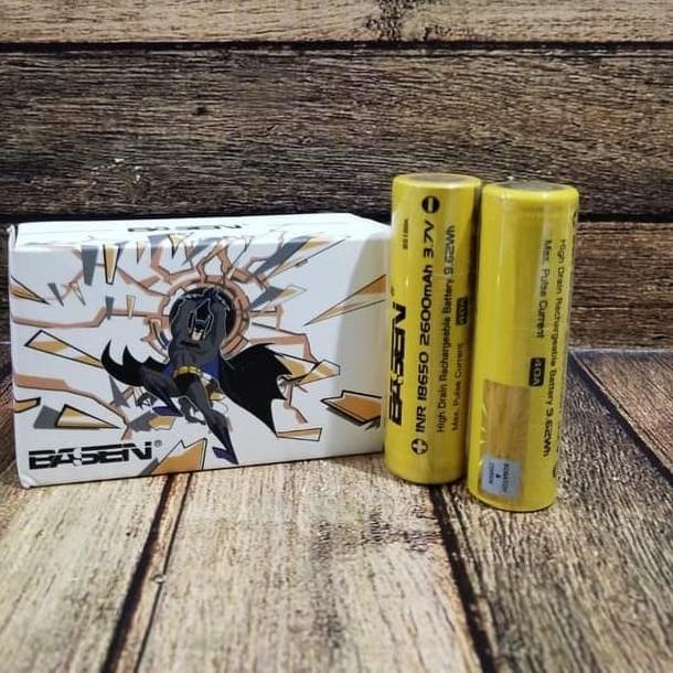 ➨ BATTERAI BASEN 18650 2400mah 50A 3.7 ✷