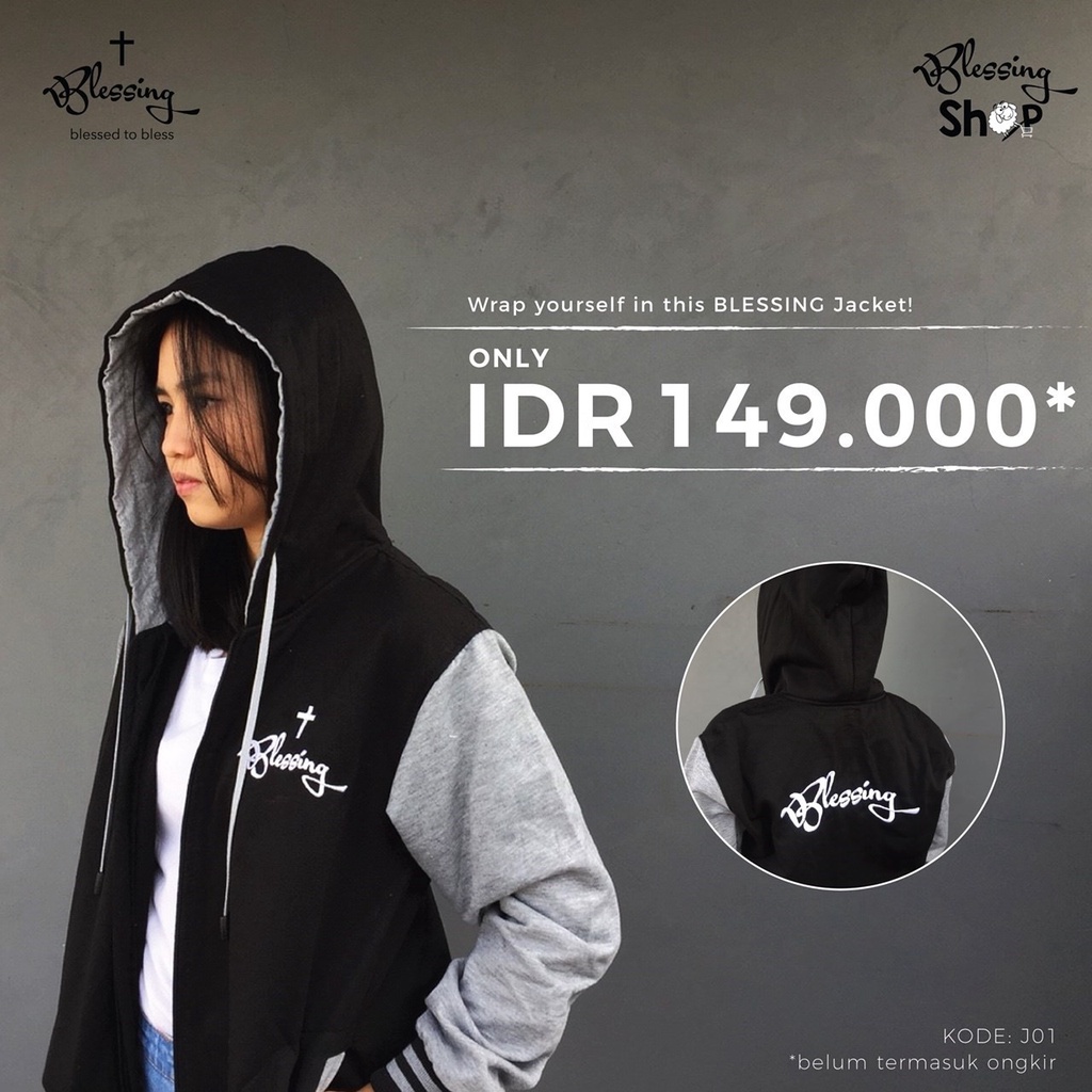 JAKET ROHANI KRISTEN SAHABAT BLESSING