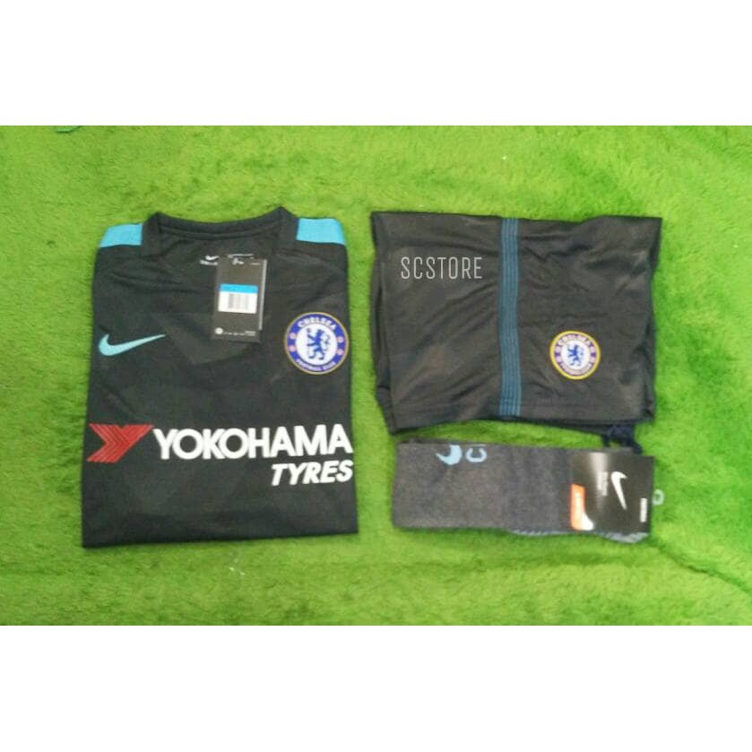 Jersey Chelsea 3rd 2017/2018 17/18 FULLSET Grade Ori