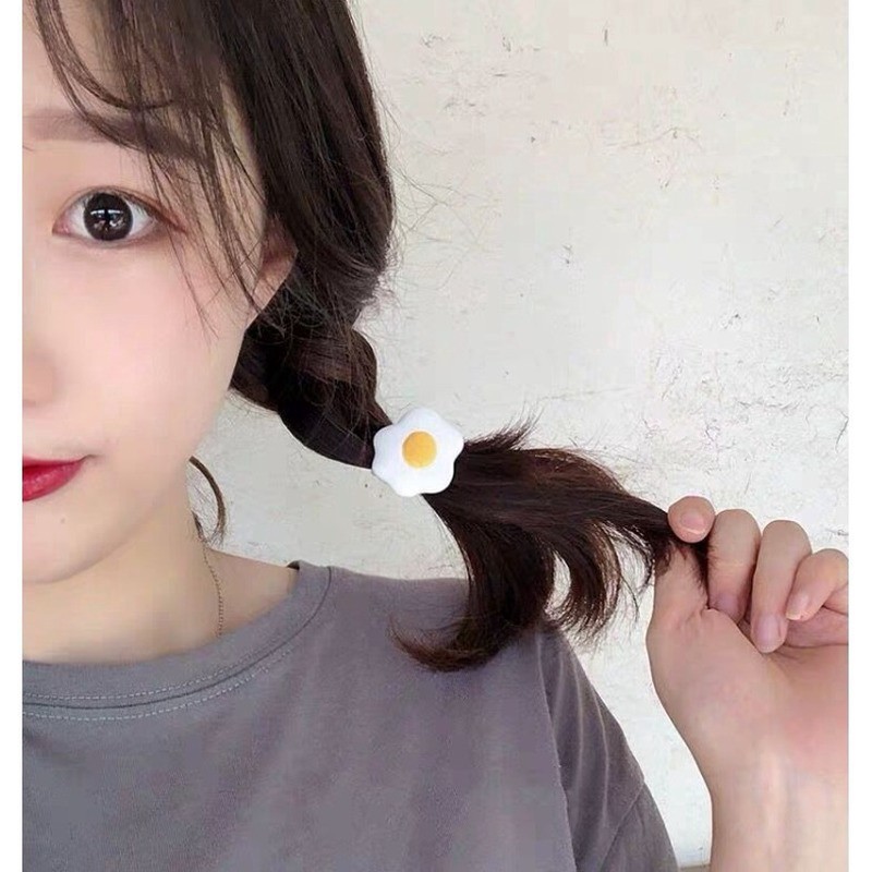 ✅COD Ikat Rambut Bentuk Telor Gaya Korea Untuk Wanita