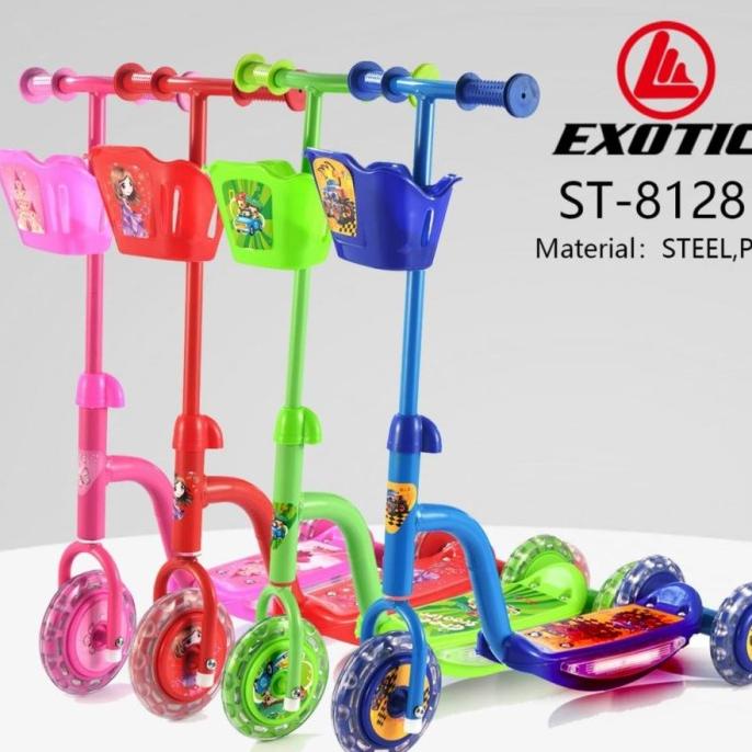 Exotic Scooter Music ST 8128 Skuter Otoped Anak
