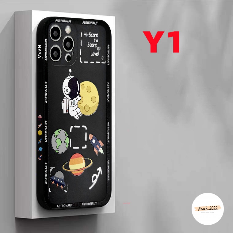 Soft Case Tpu Motif Kartun NASA Astronot Untuk Vivo Y15 Y12A Y21s Y17 Y33s Y15S Y91C Y93 Y95 Y21T Y51 Y11S Y15A Y50 Y91 Y31 Y20 Y30 Y20 Y30 Y20 Y20 Y30G Y20