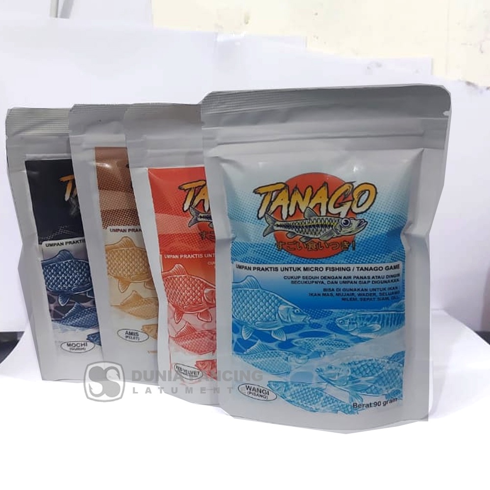 Umpan Mancing TANAGO Siap Pakai | Amis | Wangi | Mochi | Red Velvet