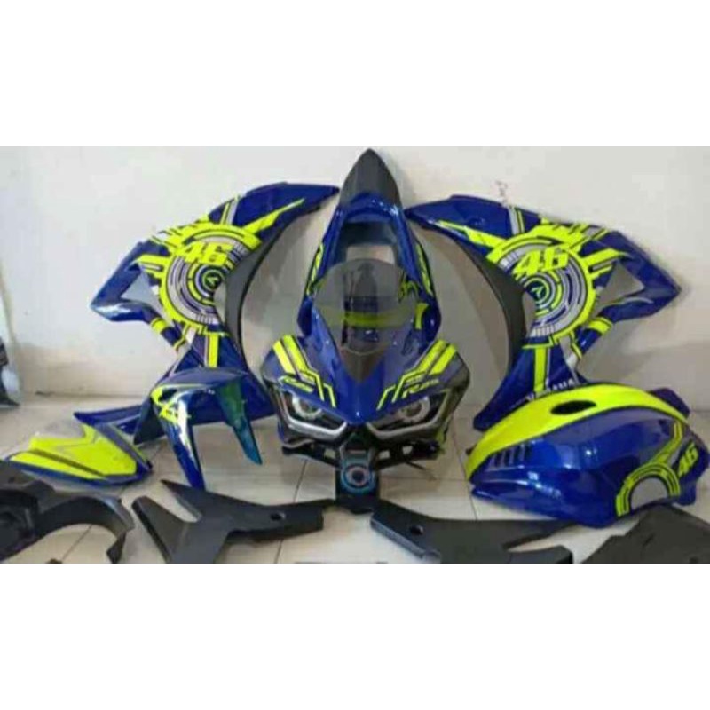 Fullset Fairing R25 Mix R3 Untuk Pnp Vixion New l