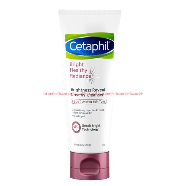 Cetaphil Bright Healthy Radiance 100gr Face Uneven Skin Tone Sabun Pembersih Wajah Muka Cetapil