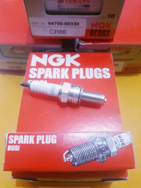 busi vixion vixion new NVA NVL jupiter mx NGK CR8E kode part 94700-00330 asli YGP YAMAHA