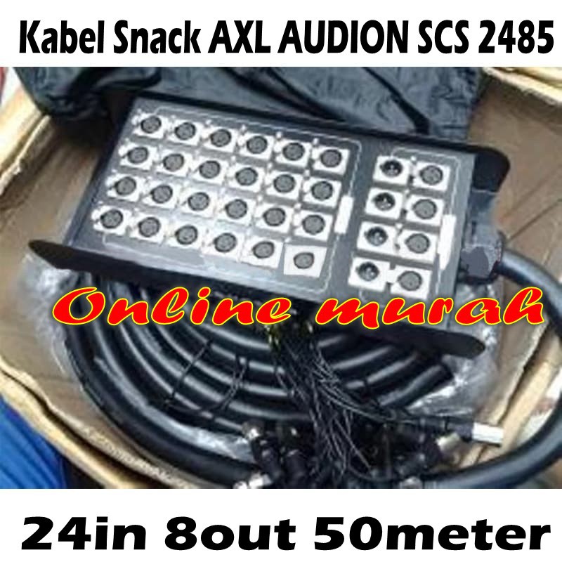 KABEL SNACK AXL AUDION SCS2485 SCS 2485 24in 8out 50m ORIGINAL