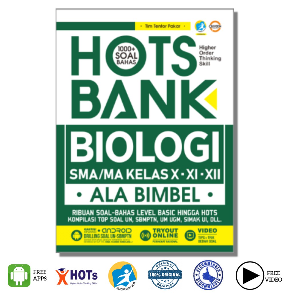 Hots Bank Biologi SMA/MA Ala Bimbel Soal Biologi SMA