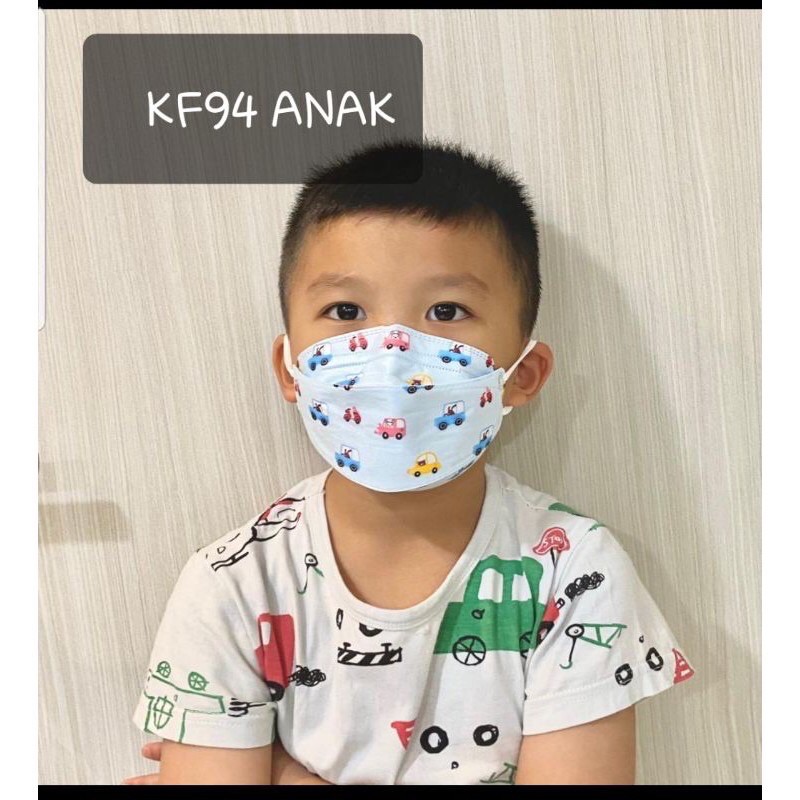 masker kf94 anak karakter