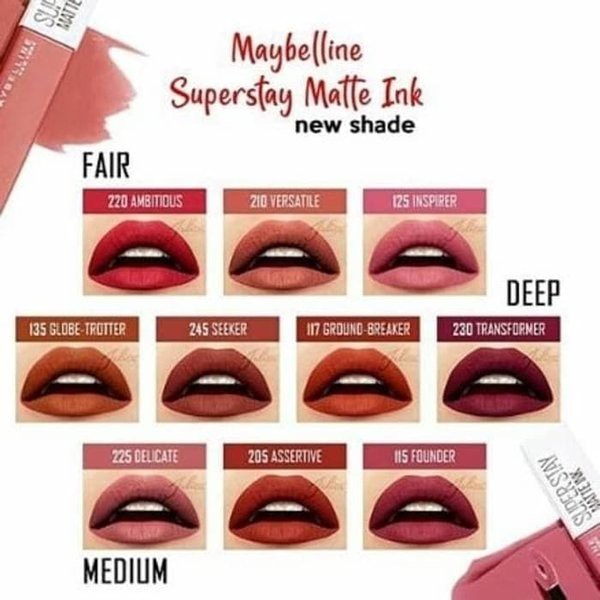 ★ BB ★ MAYBELLINE Super Stay Matte Ink City Edition