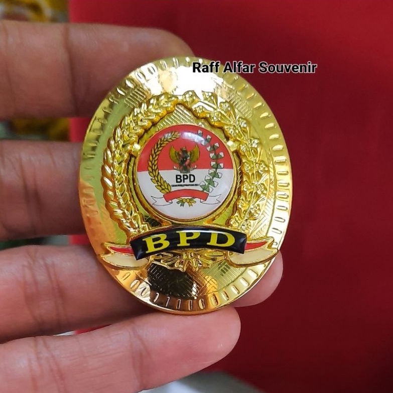 PIN BPD LOGO TERBARU GARUDA MODEL OVAL MAGNET