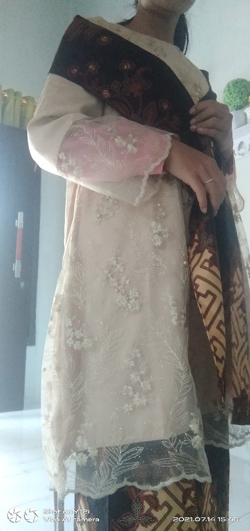 Maura Couple - Sania Ruffle Batik Couple Ori Ndoro Jowi Dnt Garansi Termurah Shopee - Couple Alika