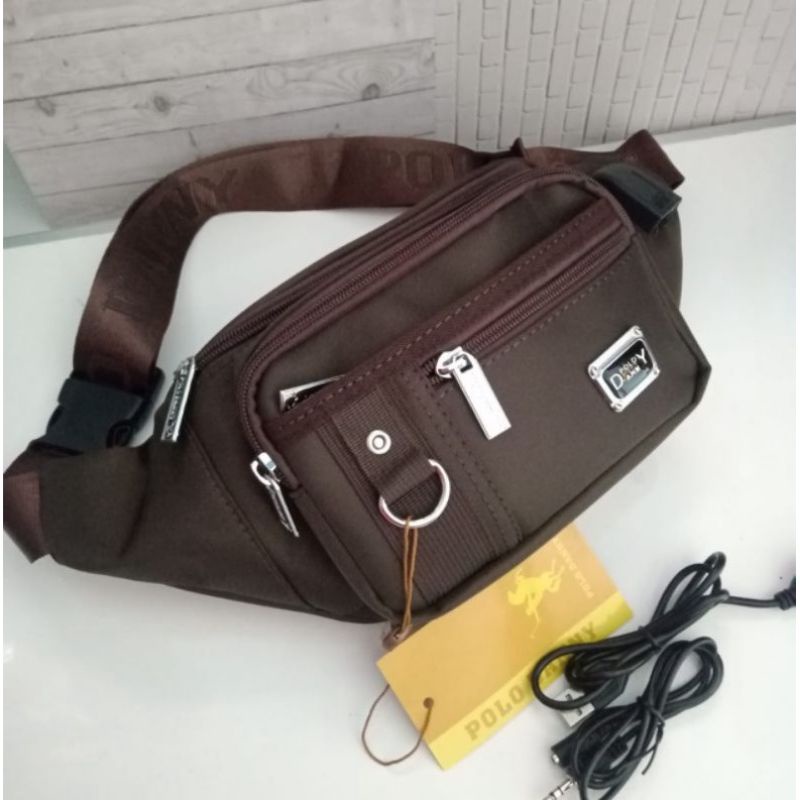 Tas pinggang waistbag Original Import pria wanita Polo Danny