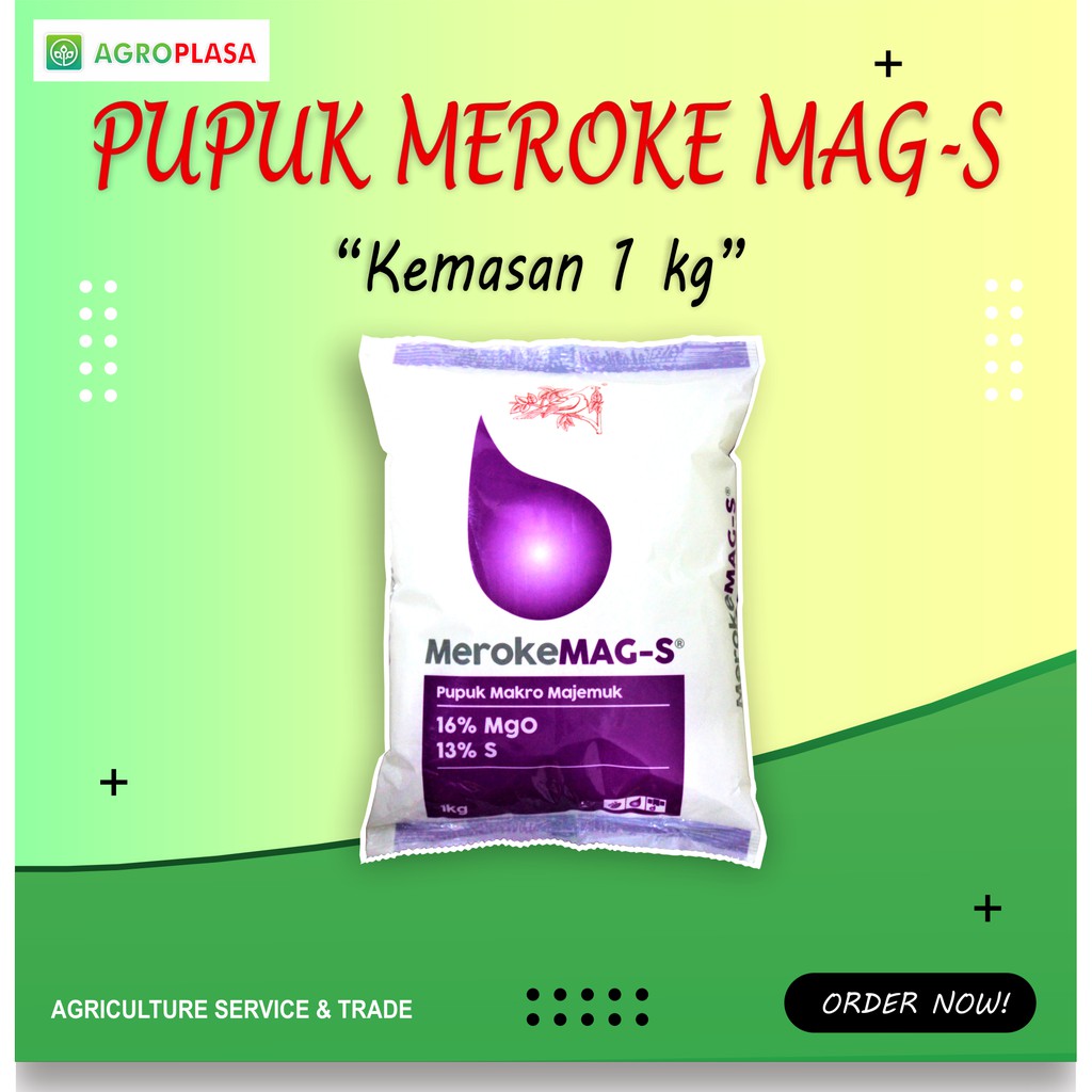 Pupuk Meroke MAG-S (MGSO4) kemasan 1kg - AgroPlasa