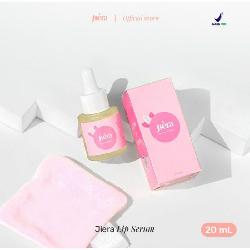 [READY STOCK] NATURAL LIP SERUM by JIERA 10ML || NATURAL LIP SERUM by JIERA 20ML || LIP SERUM JIERA
