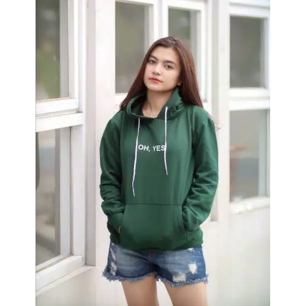 Sweater Wanita Jf.Ohyes Hoodie Wanita Keren Sweater Cewek Lengan Panjang Sweater Distro Murah-1