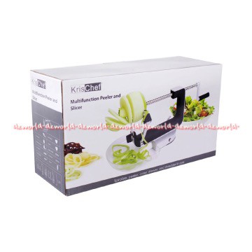 Krischef Multifunction Peeler And Slicer 2 In 1 Pengupas Dan Pengiris Sayur Dan Buah