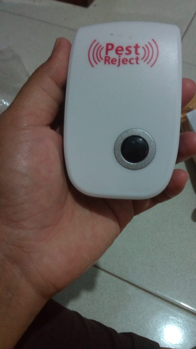 [terbaru]alat Pembasmi Serangga Nyamuk Tikus Ultrasonic / Elektronik Pest Reject Ultrason