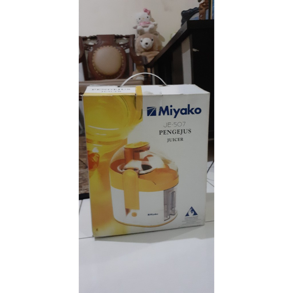 Jual Miyako Juicer JE507 Pembuat Jus yang Praktis Shopee Indonesia