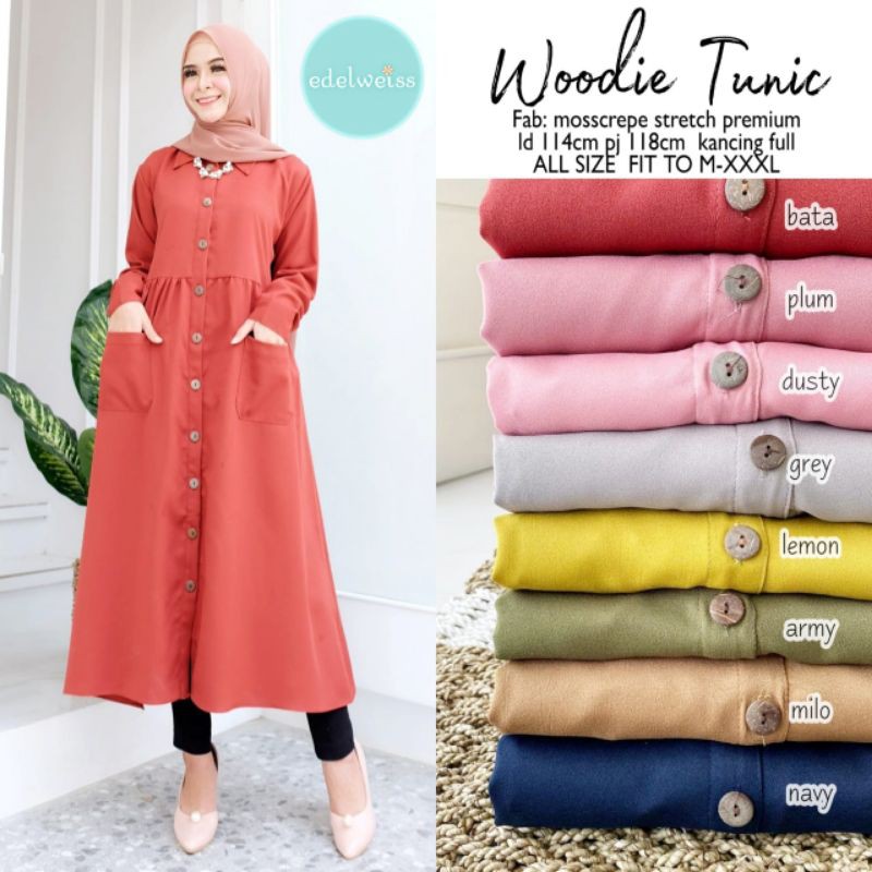 atasan muslimah tunic by rkshop