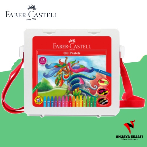 

Crayon Hexagonal Oil Pastel Faber Castell 48 Warna