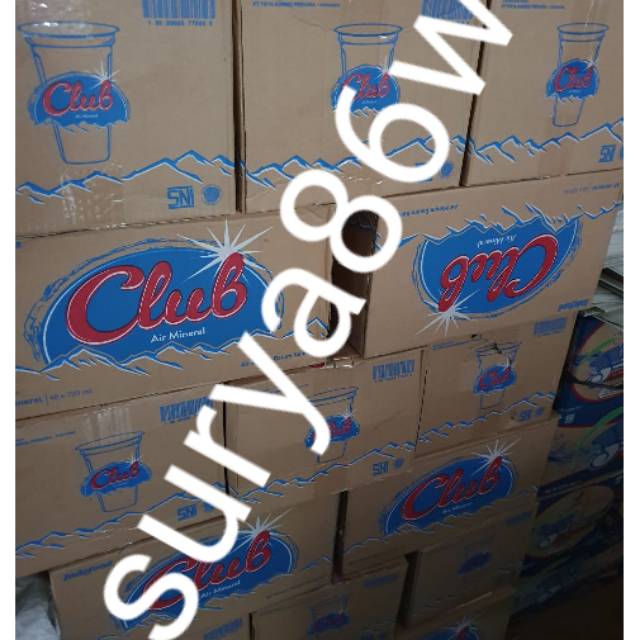 

PROMO YA! Gojek grab hrg 1 dos Club gelas 220ml air minum kemasan gelas