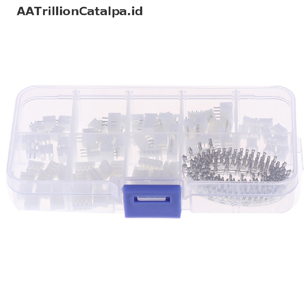 230pcs Konektor pin header JST terminal pitch PH2.0 2p 3p 4 pin 2.0mm