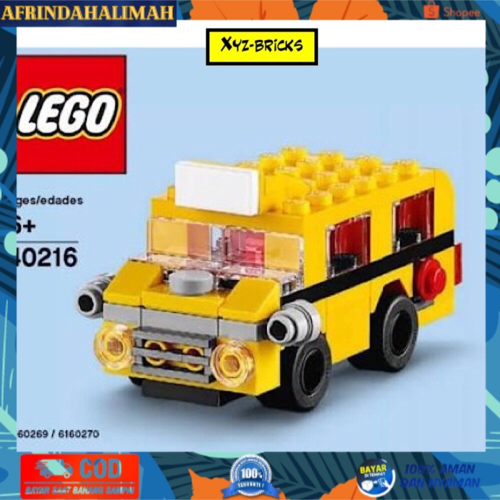 

[TERBARU] LEGO 40216 - Monthly Build School Bus