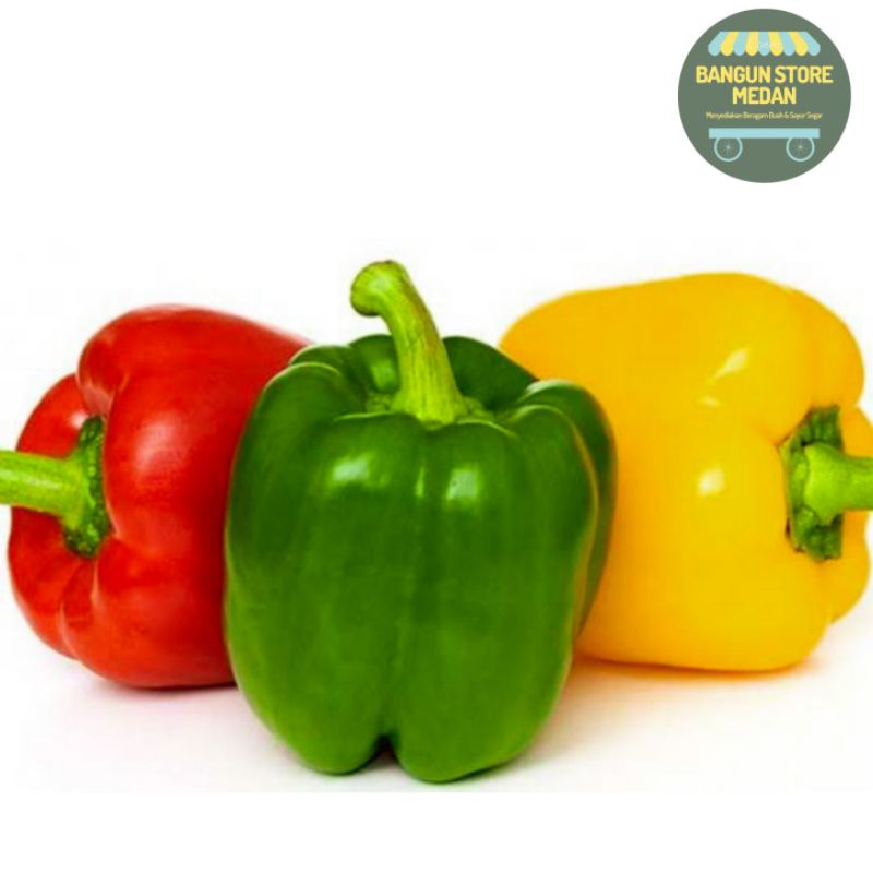

BSM | TERMURAH Paprika Grade A / Paprika Merah / Paprika Kuning / Paprika Hijau / Paprika Segar Kg