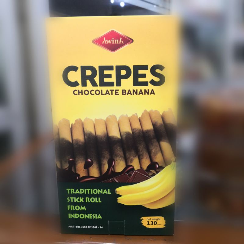 

crepes chocolate banana khusus GOJEK grab