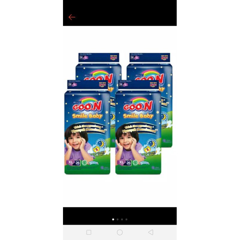 GOON XL 26(1KARTON ISI 4)PANTS