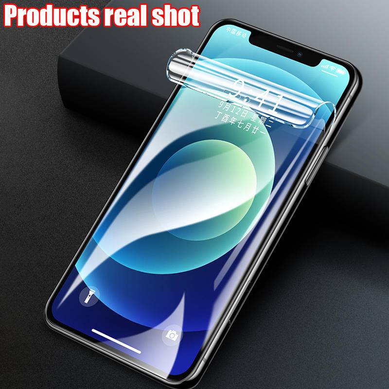 Film Hydrogel 9000D Pelindung Layar Depan Belakang Untuk iPhone 13 12 11 Pro MAX Mini X XS MAX XR SE 2022 2020 6 6s 7 8 Plus