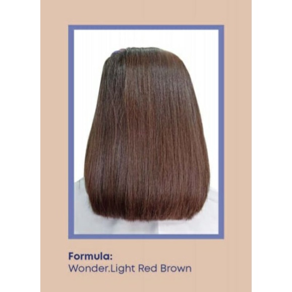 MATRIX WONDER LIGHT RED BROWN 1 PAKET OKSIDAN / CAT MATRIX/ WONDER LIGHT/ MATRIX/ CAT RAMBUT / WL RB