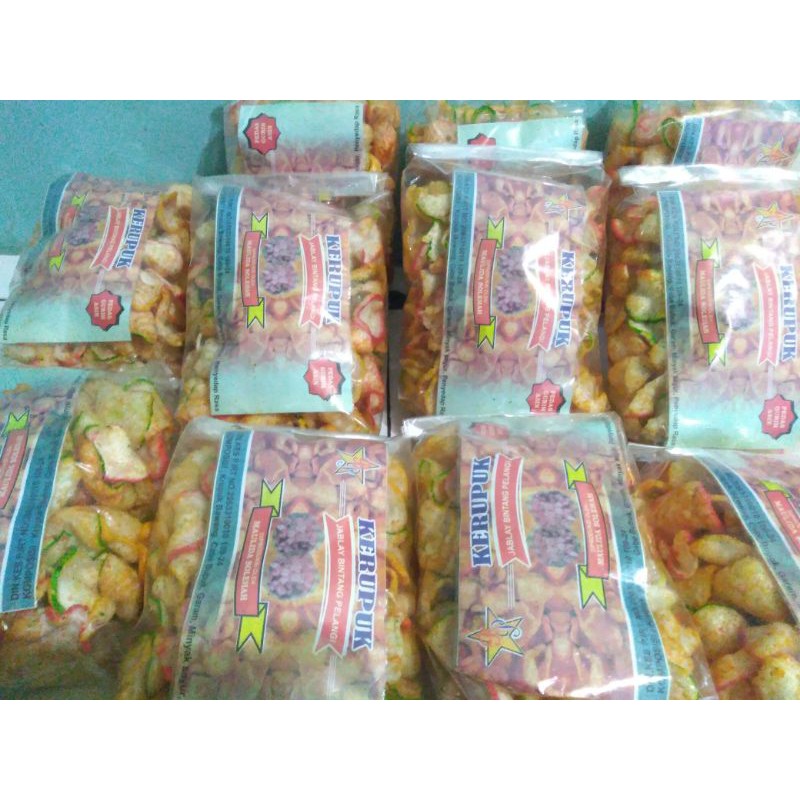 

kerupuk bawang matang