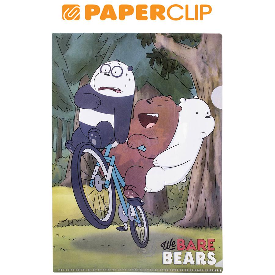 

MAP PLASTIK / FILE HOLDER / CLEAR SLEEVES A4 WE BARE BEARS MRY043