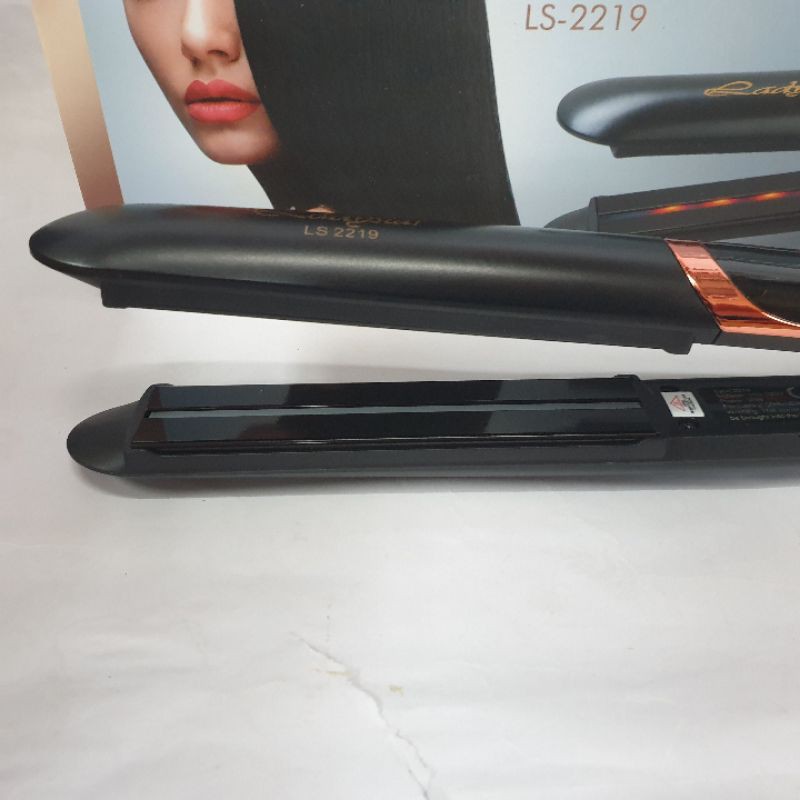 Catokan Rambut Ladystar 2in1 Lurus Curly Keriting Murah infrared Salon Hair Straightener Ori Ls 2219