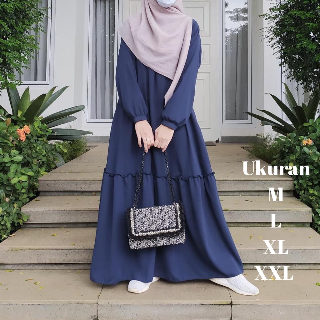 Jovinna Maxi Dess|Dress Muslim|Dress Termurah