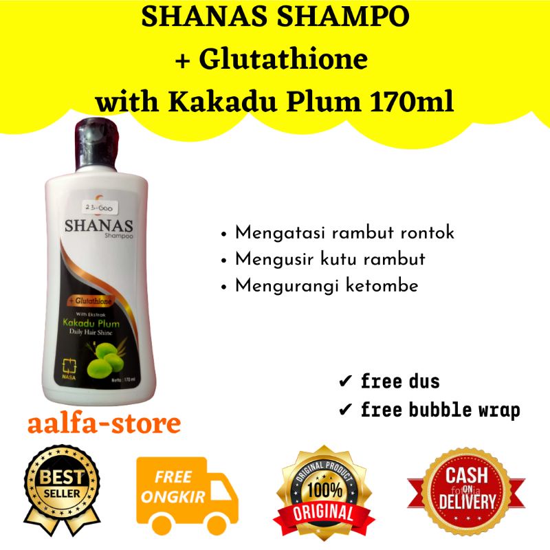 Shampoo shanas penghilang kutu rambut shampoo anti rontok anti ketombe