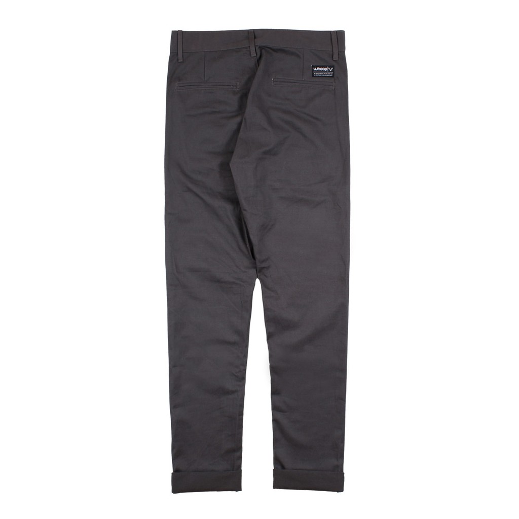 Whoopculture &quot;Muntjac&quot; Charcoal Chino