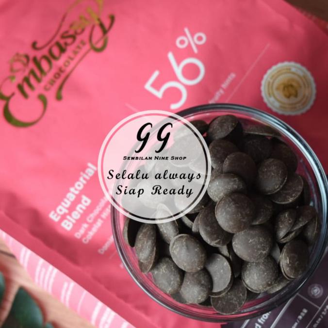 

Tulip EMBASSY EQUATORIAL Dark Chocolate Couverture 56% 2,5 Kg Coklat