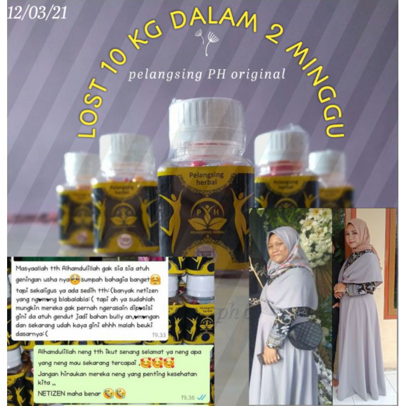 pelangsing ph turun dalam 2 minggu (paket irit)