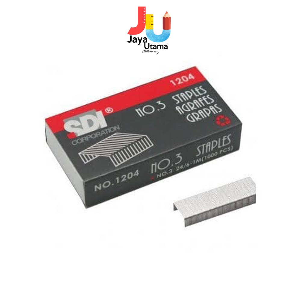 

SDI Isi Staples Stapler Besar No 3 24/6