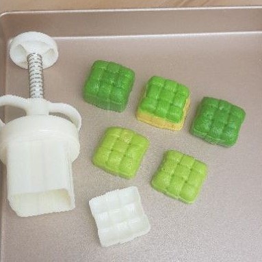 cetakan nastar taiwan ketupat press 4.1 cm cookie cutter cake mould